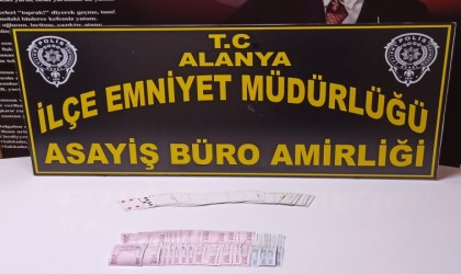 Antalyada kumar ve tombala operasyonu: 85 şahsa adli ve idari işlem