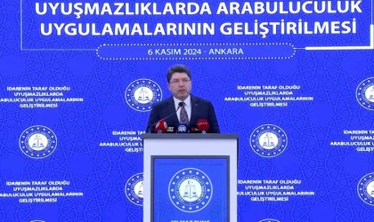 Bakan Tunç: “Arabuluculuğa önem vermeye devam edeceğiz“