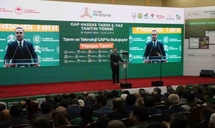 Bakan Yumaklı ve Bakan Kacır Şanlıurfada GAP Hassas Tarım 2. Faz Tanıtım Törenine katıldı