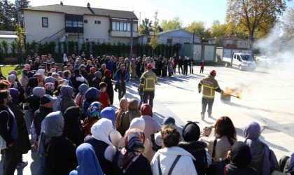 Başiskelede afetlere hazırlık eğitimi