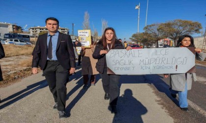 Başkalede “Diyabet Farkındalık Yürüyüşü” yapıldı