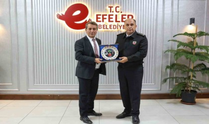 Başkan Yetişkin Albay Aldemiri ağırladı