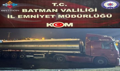 Batmanda 22 ton kaçak akaryakıt ele geçirildi