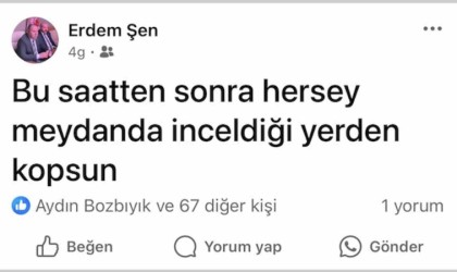 Belediye başkanı ve şoförünü öldüren katil zanlısından dikkat çeken paylaşım: İnceldiği yerden kopsun