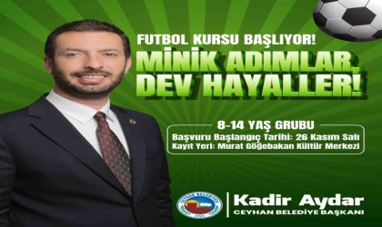 Ceyhanda geleceğin futbol yıldızları yetişecek