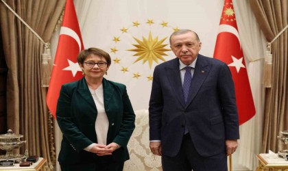 Cumhurbaşkanı Erdoğan, EBRD Başkanı Bassoyu kabul etti