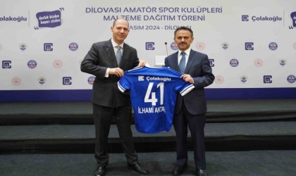 Dilovası Amatör Spor Kulüpleri Malzeme Desteği Dağıtım Töreni gerçekleşti