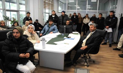 Dumlupınar Üniversitesi öğrencilerinden Orman Bölge Müdürlüğüne teknik gezi