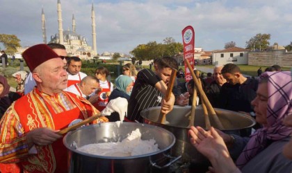 Edirnedeki Gastronomi Festivali renkli görüntülerle başladı