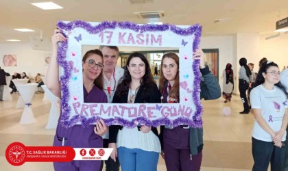 Eskişehir Şehir Hastanesinde Dünya Prematüre günü etkinliği yapıldı