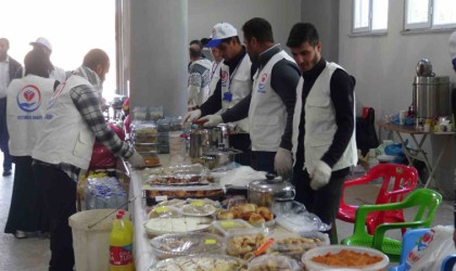 Gercüşte Filistinliler yararına yardım etkinliği