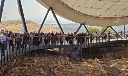 Göbeklitepe, ara tatilde günlük 10 bin ziyaretçi ağırladı