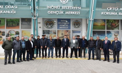 İnönüde muhtarlar toplantısı yapıldı