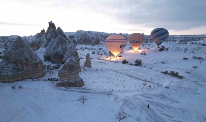 Kapadokyada balon turları iptal edildi