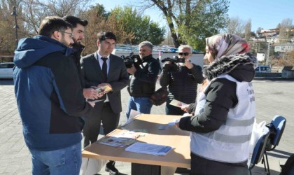 Karsta organ bağışı stantı açıldı