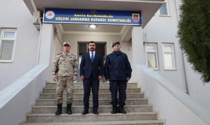 Kaymakam Soysaldan Göçeri Jandarma Karakoluna ziyaret