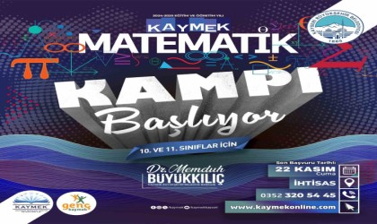 KAYMEKin Matematik Kampı kayıtları başladı