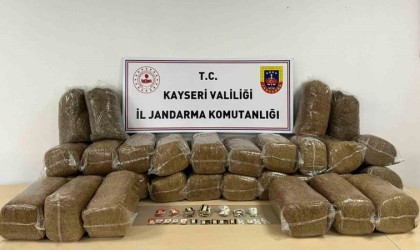 Kayseride 183 kilo bandrolsüz tütün ele geçirildi