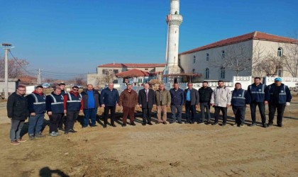 Keşanda kontrollü şekilde yıkılan hasarlı minarenin yerine yenisi yapılacak