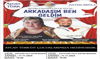 Köyceğizde çocuklar ara tatilde tiyatroya doyacak