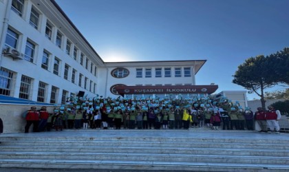 Kuşadasında öğrencilere su verimliliğinin önemi anlatıldı