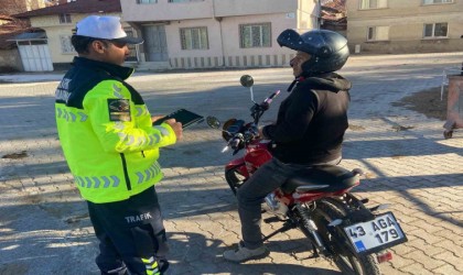 Kütahyada motosiklet ve motorlu bisikletlere yönelik özel denetim