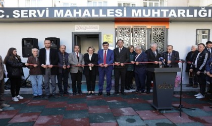 Kütahyanın Servi Mahallesine muhtarlık hizmet binası