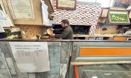 Malatyada askıda kebap kampanyası ile ihtiyaç sahiplerine ücretsiz dürüm