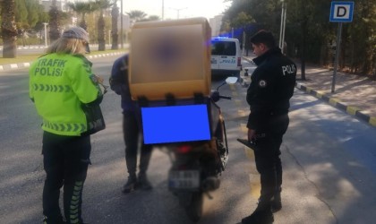 Manisada 46 motosiklet trafikten men edildi