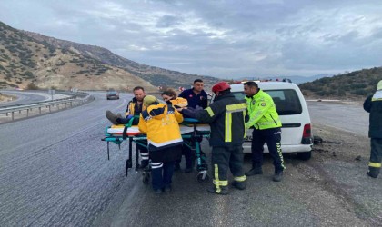 Manisada yağış ve sis kazaları beraberinde getirdi