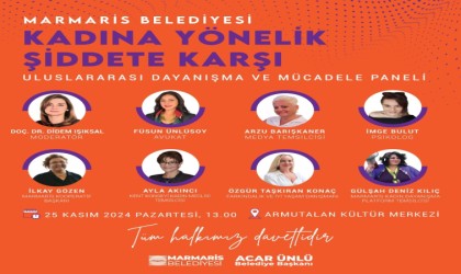 Marmariste kadına yönelik şiddete karşı panel düzenlenecek