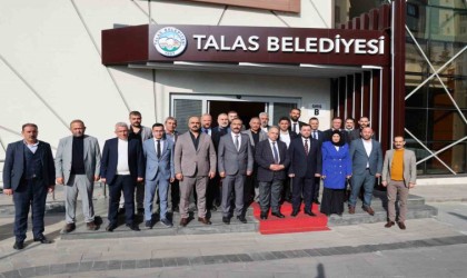 MHP Kocasinan Teşkilatından Başkan Yalçına ziyaret