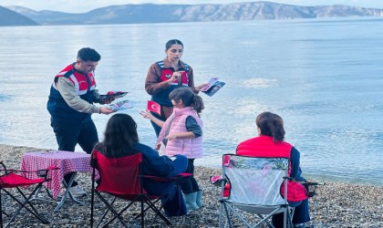 Milli Parkta ziyaretçilere KADES uygulaması tanıtıldı