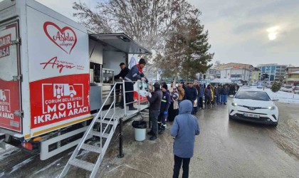 Mobil ikram aracı 3 yılda 400 bin vatandaşa hizmet verdi