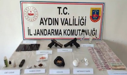 Narkoçelik-46 operasyonunda Aydında 2 sokak satıcısı yakalandı