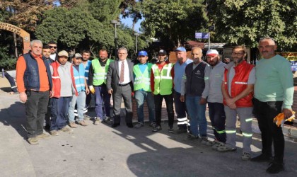 Nazilli İstasyon Meydanındaki yol çalışmalarının ilk etabı tamamlandı