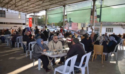 Nazillide şehitler ve kuraklık için hayır yapıldı