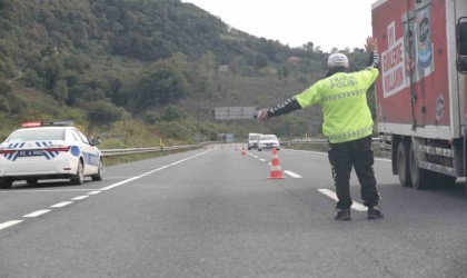 Orduda bir haftada yaklaşık 17 bin araç ve sürücüsü denetlendi