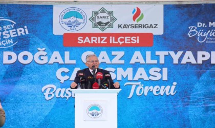 Pınarbaşı ve Sarızda doğalgaz ateşi yanıyor