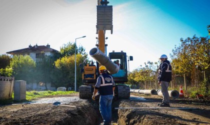 Sakaryada o mahallenin yağmur suyu altyapısı kışa hazır