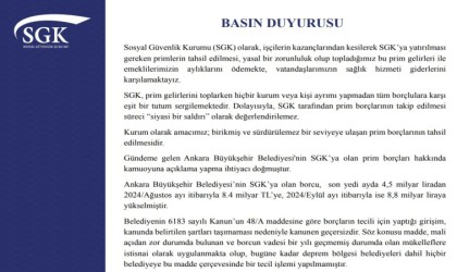 SGK: (ABBnin prim borçları) SGK ile rızaen anlaşma yapıldığı iddiası gerçeği yansıtmıyor