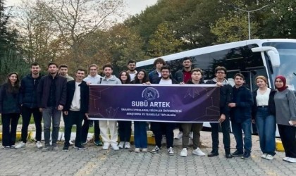 SUBÜ öğrencileri fuarda sektör temsilcileri ile buluştular