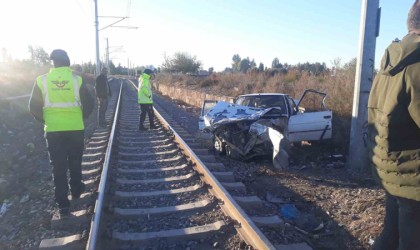 Tarsusta tren kazası: 1 yaralı