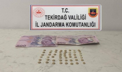 Tekirdağda jandarmadan uyuşturucu operasyonu