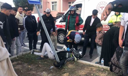 Tekirdağda trafik kazası: 1 ölü, 2 yaralı