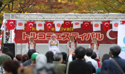 Tokyoda Türkiye Festivali yapıldı, Japonlar halay çekti