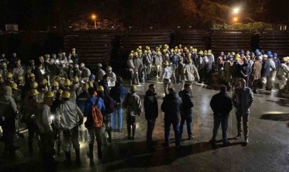 TTK Üzülmez Müessesinde gerçeğini aratmayan yangın tatbikatı