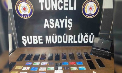 Tunceli merkezli 4 ilde dolandırıcılık operasyonu: 8 gözaltı