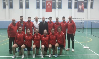 Türkiye Badminton Milli Takımı Avrupa Şampiyonası hazırlıklarını EBYÜde sürdürüyor