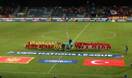 UEFA Uluslar Ligi: Karadağ: 2 - Türkiye: 1 (İlk yarı)